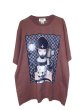 画像1: KIDILL 26AW KL1152 ECT T-SHIRT BIOWASHED ARTWORK BY TREVOR BROWN PURPLE (1)