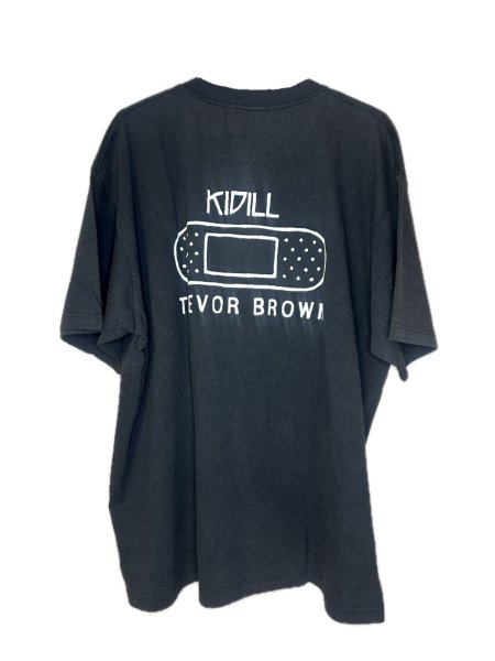 画像2: KIDILL 26AW KL1152 ECT T-SHIRT BIOWASHED ARTWORK BY TREVOR BROWN BLACK (2)