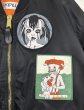 画像4: KIDILL 26AW KIDILL×ALPHAINDUSTRIES COLLABORATION BABYART MA-1 FLIGHT JACKET EMBROIDERED PATCH ARTWORK BY TREVOR BROWN (4)