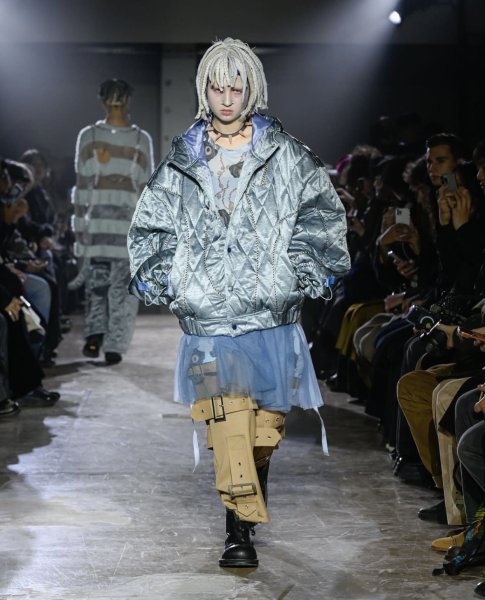 画像3: KIDILL 26AW BLACK CATS JACKET BLUE (3)