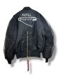 画像2: KIDILL 26AW ×ALPHAINDUSTRIES COLLABORATION BABYART MA-1 FLIGHT JACKET EMBROIDERED PATCH ARTWORK BY TREVOR BROWN (2)