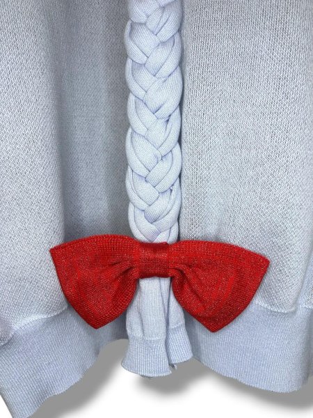 画像4: KIDILL 26AW ANARCHY BABY BRAID PULLOVER KNIT ASH BLUE (4)