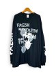 画像1: WESTFALL GREY&WHITE MULTI FRESH T-SHIRT LS BLACK (1)