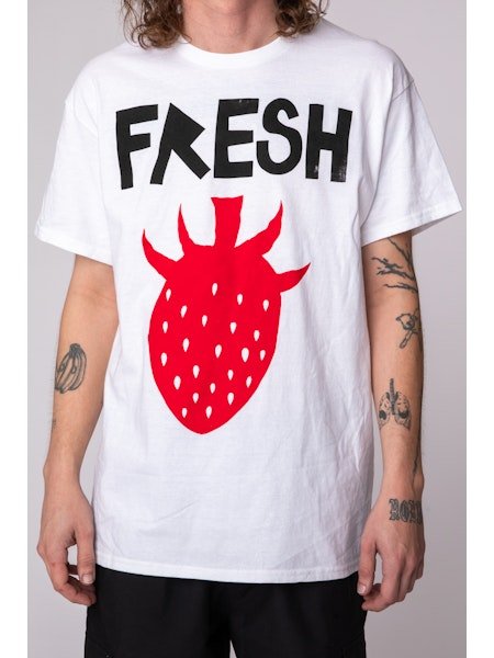 画像3: WESTFALL BLACK&RED BERRY FRESH T-SHIRT SS WHITE (3)