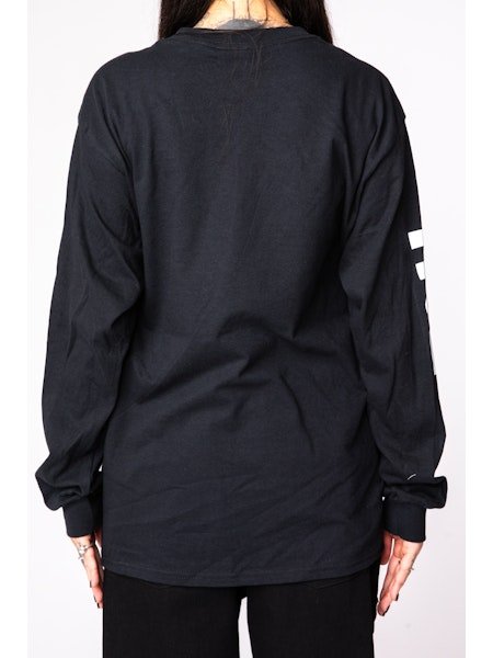 画像7: WESTFALL GREY&WHITE MULTI FRESH T-SHIRT LS BLACK (7)