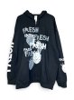 画像1: WESTFALL WHITE&GREY MULTI FRESH ZIP-UP HOODIE LS BLACK (1)