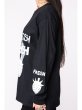 画像6: WESTFALL GREY&WHITE MULTI FRESH T-SHIRT LS BLACK (6)