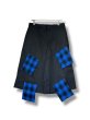 画像1: WESTFALL 3/4 HANG FLANNEL PATCH PANT BLACK (1)