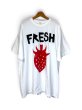 画像1: WESTFALL BLACK&RED BERRY FRESH T-SHIRT SS WHITE (1)