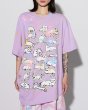 画像1: BASE MARK SIMEON FARRA×Asymmetry Tee PURPLE (1)