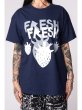 画像3: WESTFALL WHITE&GREY DOUBLE FRESH T-SHIRT SS NAVY (3)
