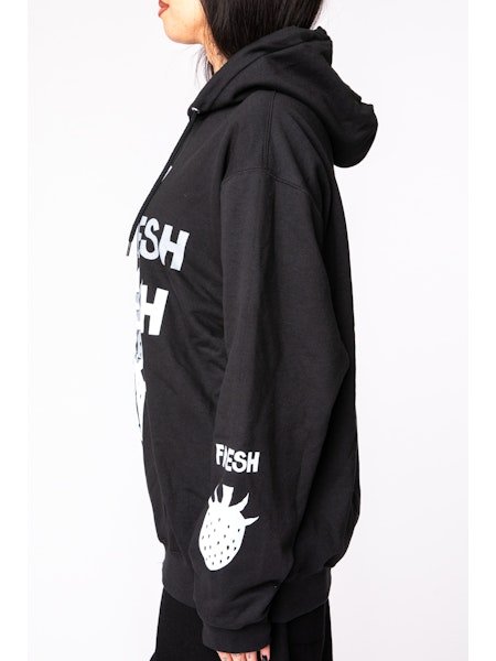 画像7: WESTFALL WHITE&GREY MULTI FRESH ZIP-UP HOODIE LS BLACK (7)