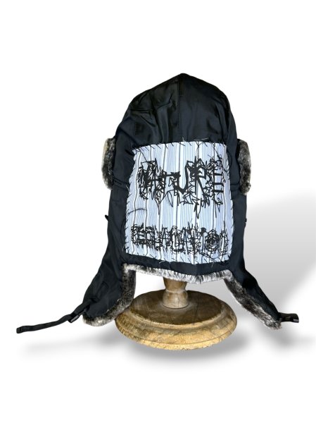 画像4: WESTFALL PATCH TRAPPER HAT BLACK (4)