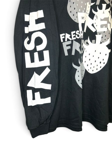 画像3: WESTFALL GREY&WHITE MULTI FRESH T-SHIRT LS BLACK (3)