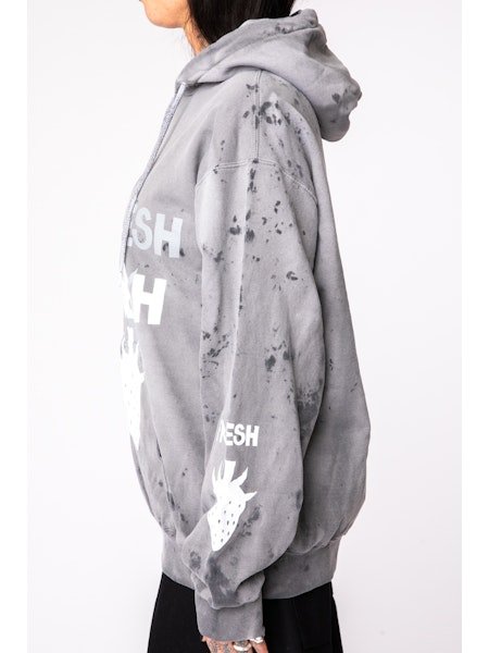 画像7: WESTFALL WHITE&GREY MULTI FRESH ZIP-UP HOODIE LS CHARCOAL (7)