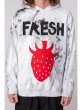 画像3: WESTFALL BLACK&RED SINGLE BERRY FRESH PULLOVER HOODIE LS DIRTY WHITE (3)