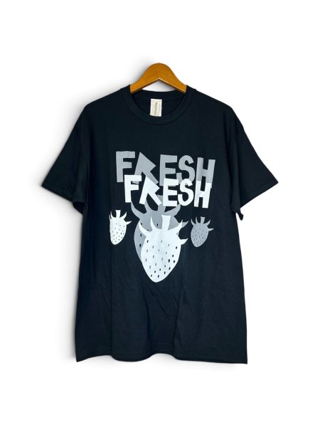 画像1: WESTFALL WHITE&GREY DOUBLE FRESH T-SHIRT SS BLACK (1)