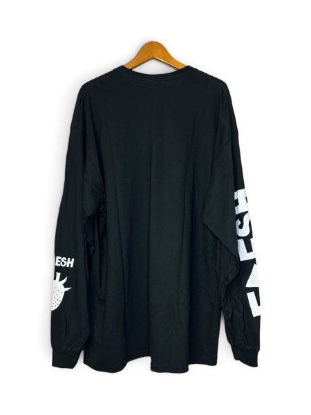 画像2: WESTFALL GREY&WHITE MULTI FRESH T-SHIRT LS BLACK (2)