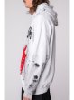 画像4: WESTFALL BLACK&RED SINGLE BERRY FRESH PULLOVER HOODIE LS DIRTY WHITE (4)