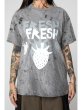 画像3: WESTFALL WHITE&GREY DOUBLE FRESH T-SHIRT SS CHACOAL (3)