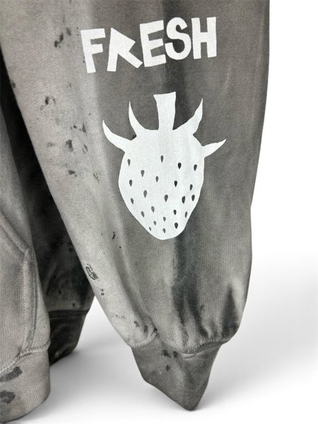 画像5: WESTFALL WHITE&GREY MULTI FRESH ZIP-UP HOODIE LS CHARCOAL (5)