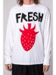 画像3: WESTFALL  BLACK&RED SINGLE BERRY FRESH T-SHIRT LS WHITE (3)