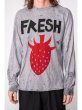 画像4: WESTFALL  BLACK&RED SINGLE BERRY FRESH T-SHIRT LS CHACOAL (4)