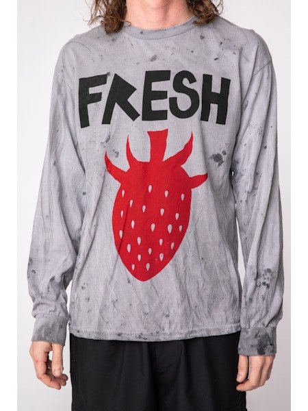 画像4: WESTFALL  BLACK&RED SINGLE BERRY FRESH T-SHIRT LS CHACOAL (4)
