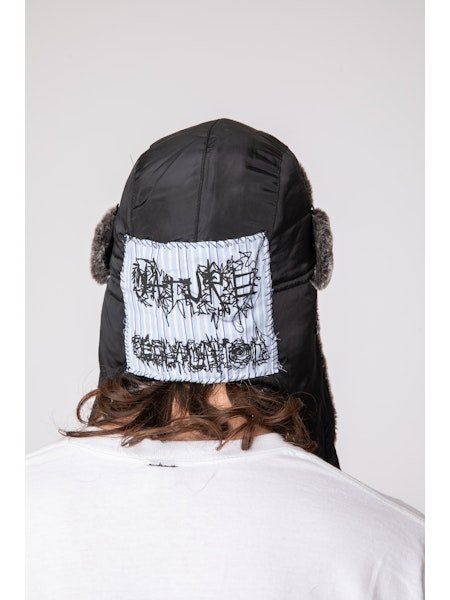 画像8: WESTFALL PATCH TRAPPER HAT BLACK (8)