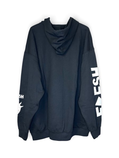 画像3: WESTFALL WHITE&GREY MULTI FRESH ZIP-UP HOODIE LS BLACK (3)