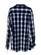画像2: Azuma. PLAID TURN UP SHIRT BLUE (2)