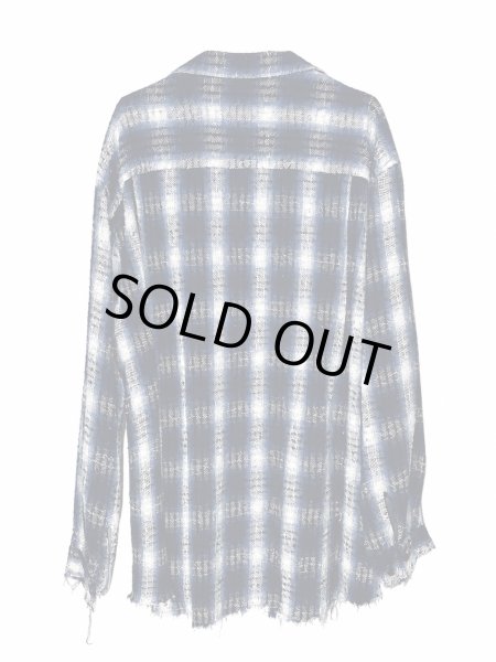 画像2: Azuma. PLAID TURN UP SHIRT BLUE (2)