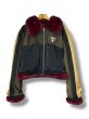 画像1: LIBRIO MENDONÇA　REVERSIBLE FUR JACKET RED (1)