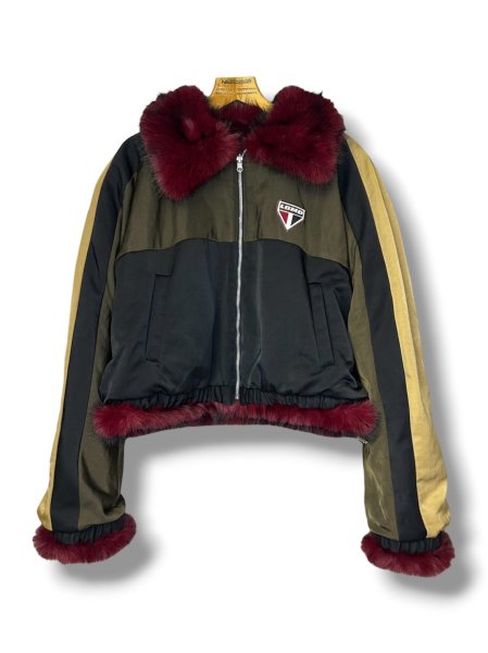 画像1: LIBRIO MENDONÇA　REVERSIBLE FUR JACKET RED (1)