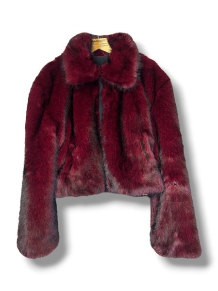 画像3: LIBRIO MENDONÇA　REVERSIBLE FUR JACKET RED (3)