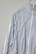 画像3: BODYSONG. SHIBORI DISTORTION TRACK JKT W/CHARMS GRAY (3)