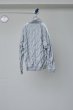 画像2: BODYSONG. SHIBORI DISTORTION TRACK JKT W/CHARMS GRAY (2)