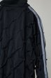 画像5: BODYSONG. SHIBORI DISTORTION TRACK JKT W/CHARMS BLACK (5)