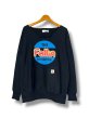画像1: LIBRIO MENDONÇA FALLIN PULLOVER  BLACK (1)