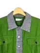 画像3: LIBRIO MENDONÇA DOCKING CHECK SHIRT GREEN (3)