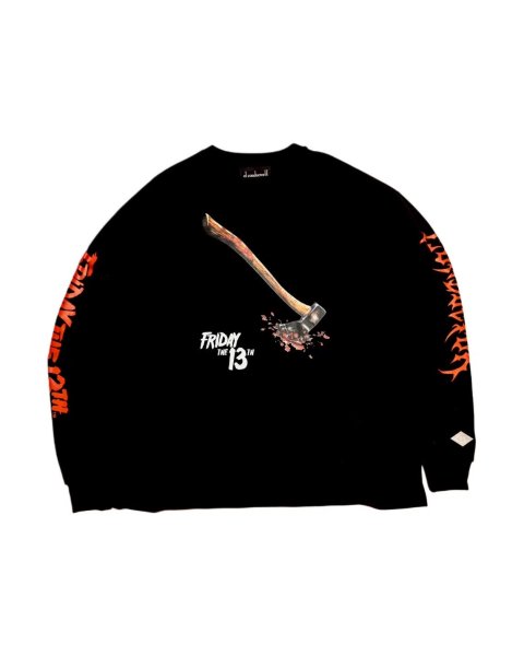 画像2: el conductorH ×FRIDAY THE 13TH POSTER VISUAL L/S T-SHIRT BK (2)