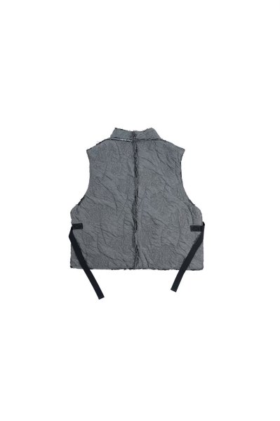 画像2: AMORPHIA TOKYO Anacro Vest(Tint Grey) (2)