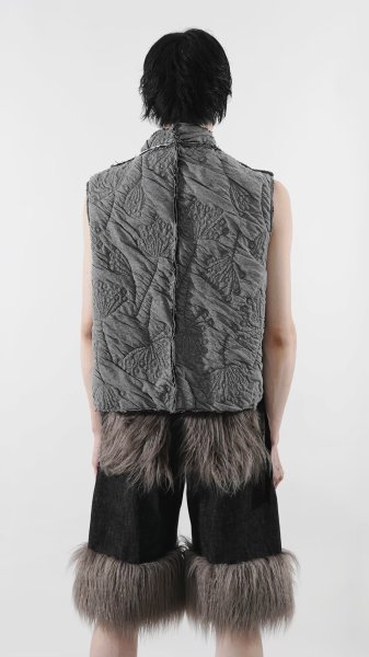 画像4: AMORPHIA TOKYO Anacro Vest(Tint Grey) (4)