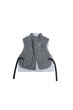 画像1: AMORPHIA TOKYO Anacro Vest(Tint Grey) (1)