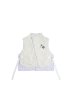 画像1: AMORPHIA TOKYO Anacro Vest(Record Ivory/Pink) (1)