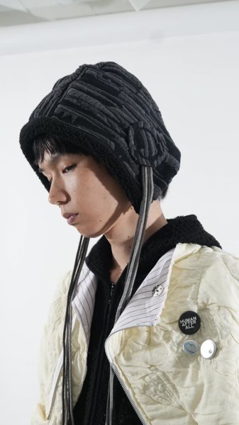 画像2: AMORPHIA TOKYO Otzi Hat(Metallurg Blackscale) (2)