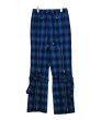 画像1: el conductorH　COTTON FLANNEL CHECK BONDAGE TROUSERS (1)