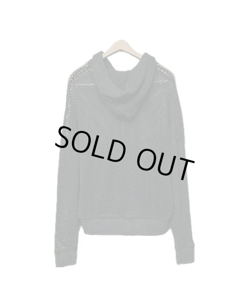 画像2: el conductorH COTTON MESH FULL ZIP HOODIE (2)