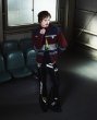 画像4: LIBRIO MENDONÇA KNIT ZIPUP RIB TOP RED (4)