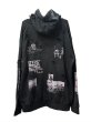 画像2: emary Damaged Scarred Cradle Zip Hoodie BLACK/GREY (2)